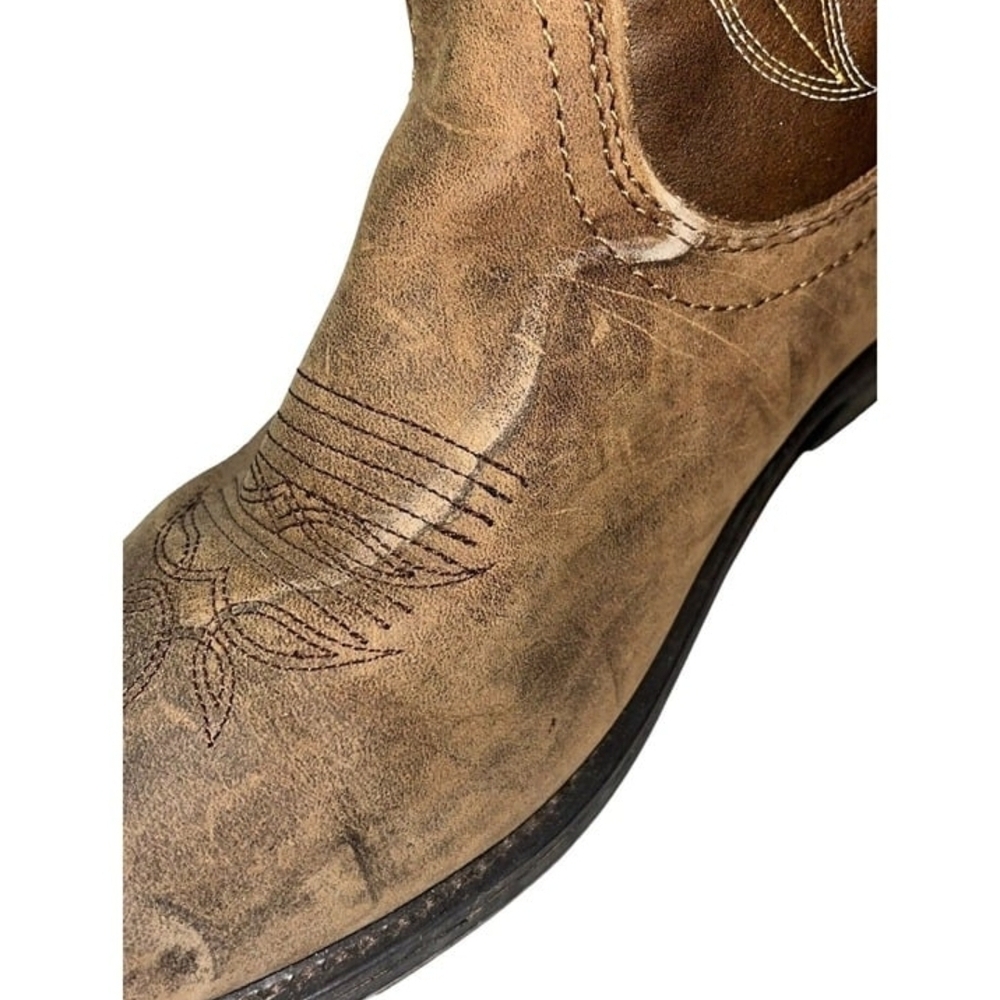 Brown Laredo Western Cowboy Boots 8 - Picture 7 of 8